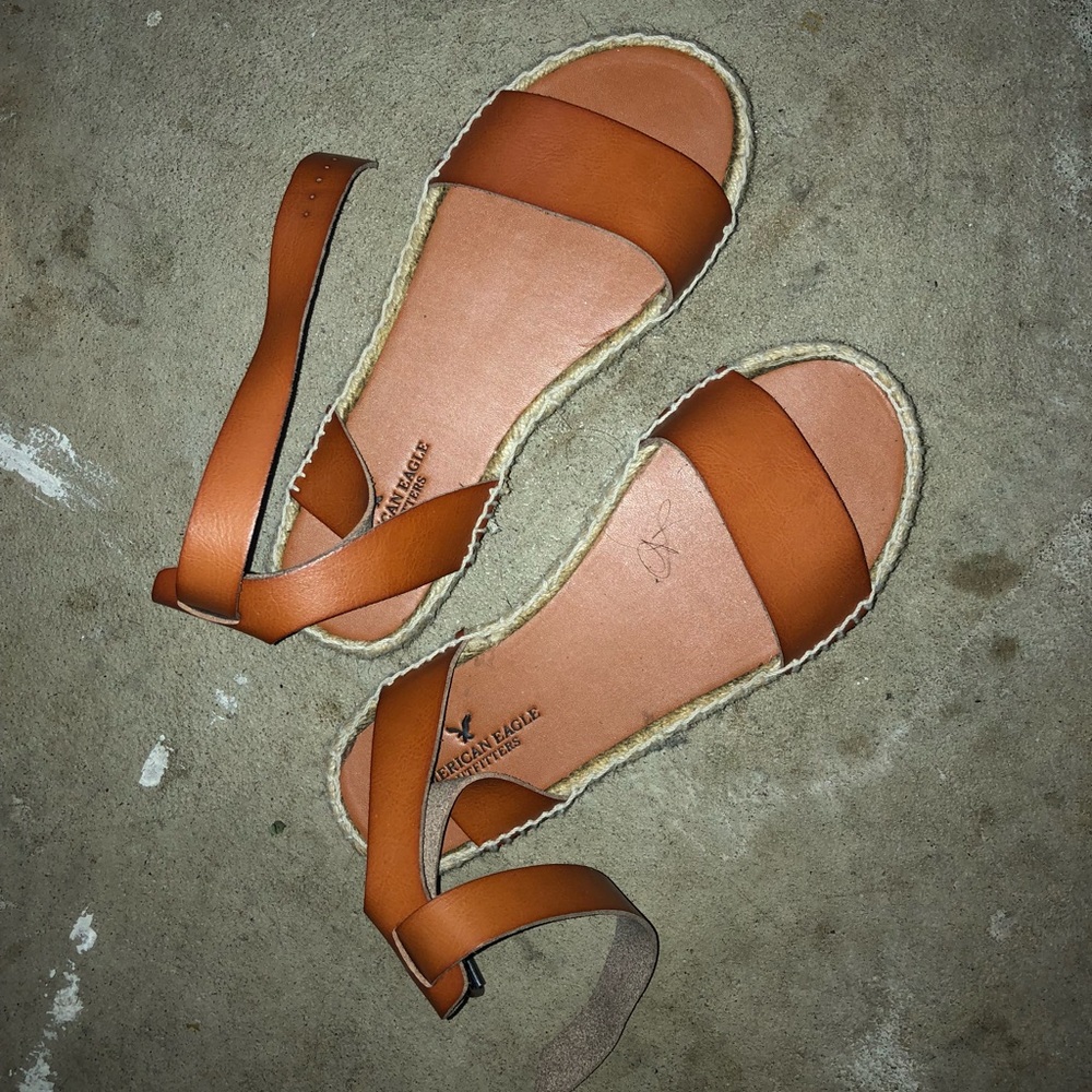 Tan espadrilles